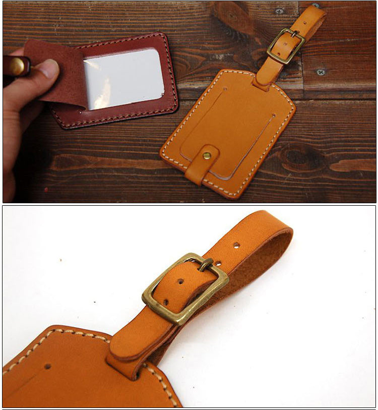 Gepäckanhänger Reisetasche Etikett Acryl Vorlage Leder Handwerk Muster Schablone Diy
