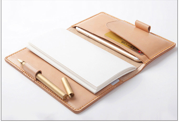 Estuche para cuadernos de acrílico Plantilla Modelo de patrón para artesanía en cuero BBX-123
