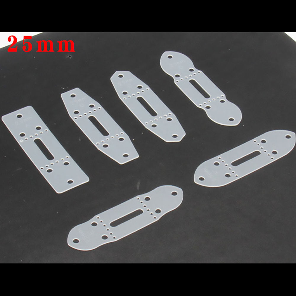 LeatherCraft Gürtelschnalle Verbindung Positionierung Stanzen Templater DIY Lineal Set
