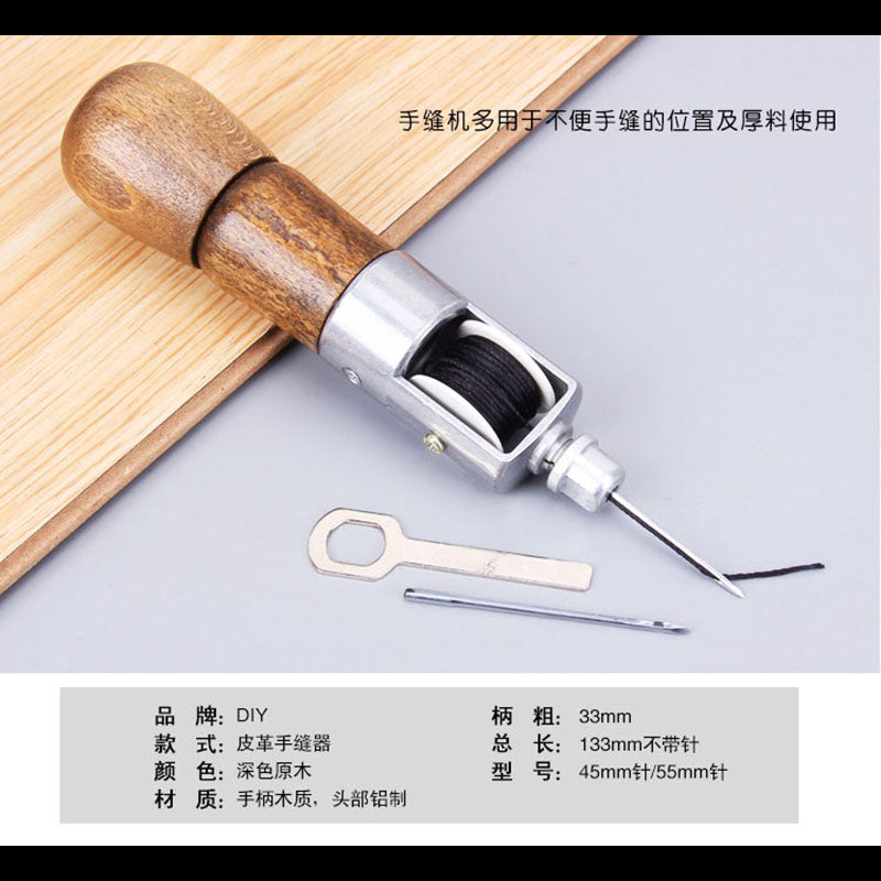 Leather craft Hand Stitching Machine Suture Device Needle Sewing Tools DIY
