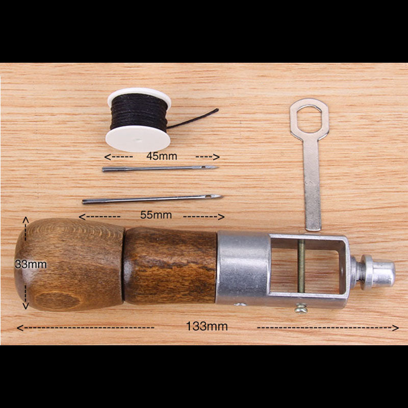 Leather craft Hand Stitching Machine Suture Device Needle Sewing Tools DIY