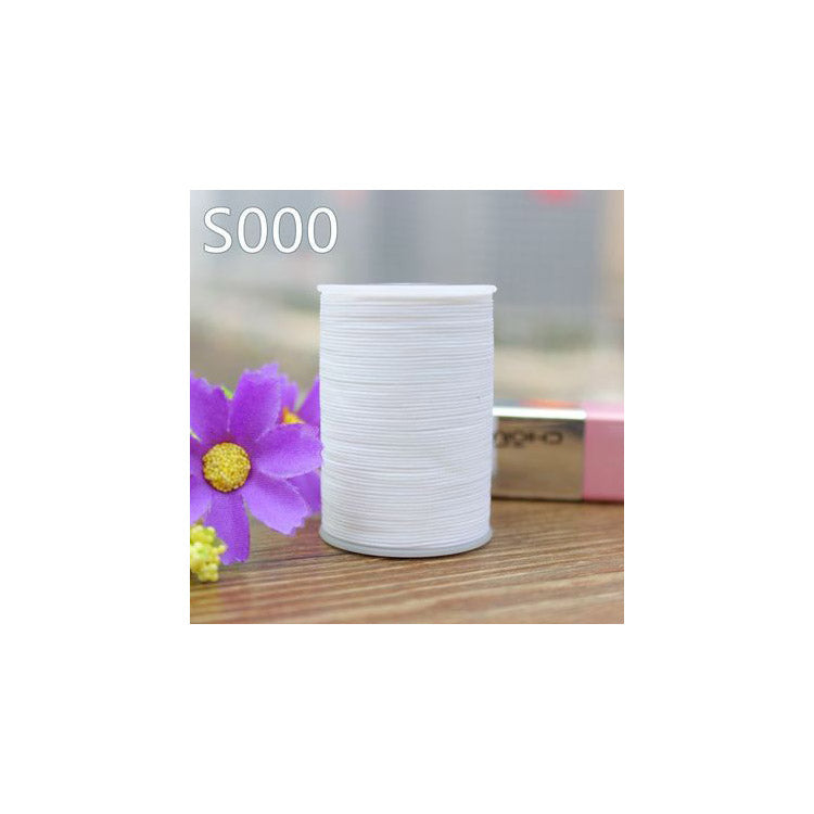Hilo encerado profesional de 3 hebras, 0,55 mm, 114 m, para coser a mano artículos de cuero