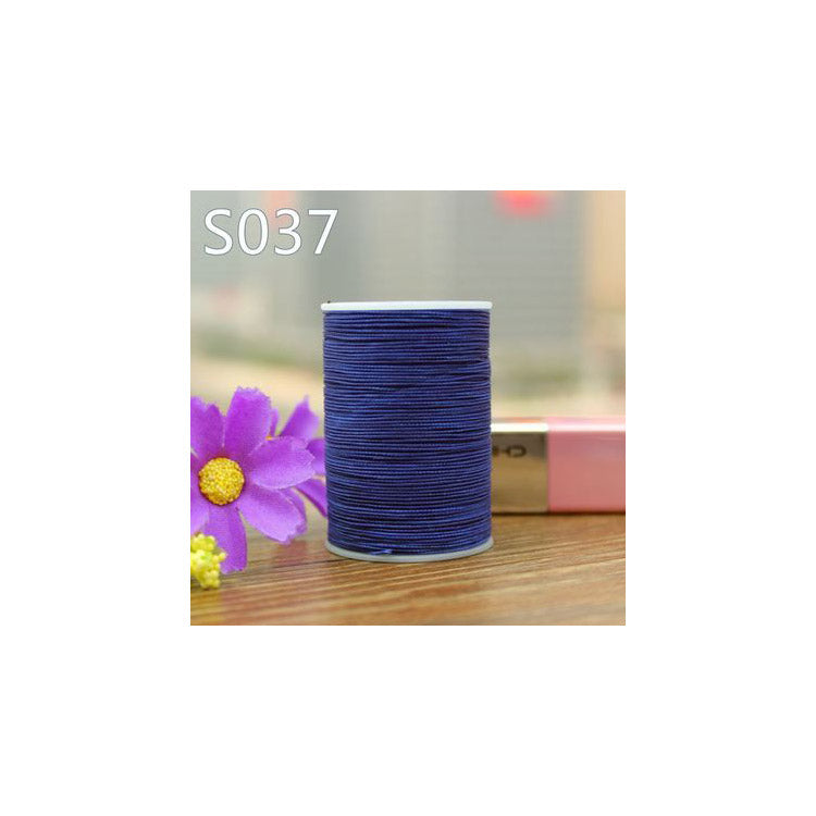 Hilo encerado profesional de 3 hebras, 0,55 mm, 114 m, para coser a mano artículos de cuero