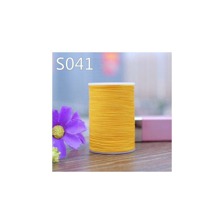 Hilo encerado profesional de 3 hebras, 0,55 mm, 114 m, para coser a mano artículos de cuero