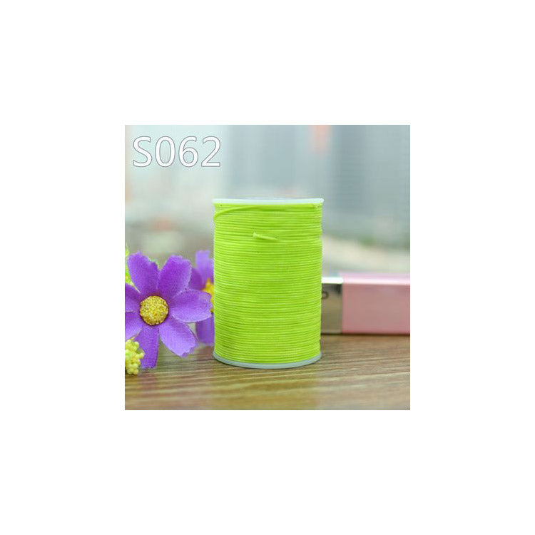 Hilo encerado profesional de 3 hebras, 0,55 mm, 114 m, para coser a mano artículos de cuero