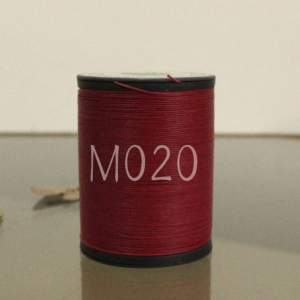 Hilo encerado profesional de dacrón de 0,4 mm y 225 m para coser a mano trabajos de cuero