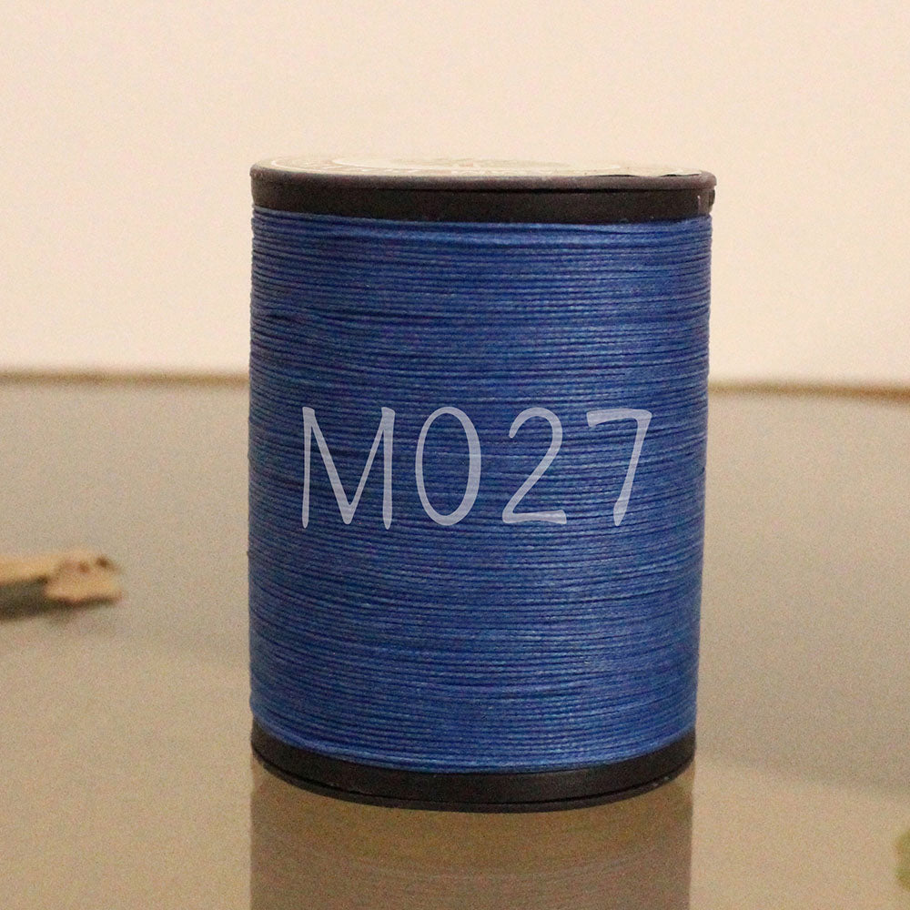 Hilo encerado profesional de dacrón de 0,4 mm y 225 m para coser a mano trabajos de cuero