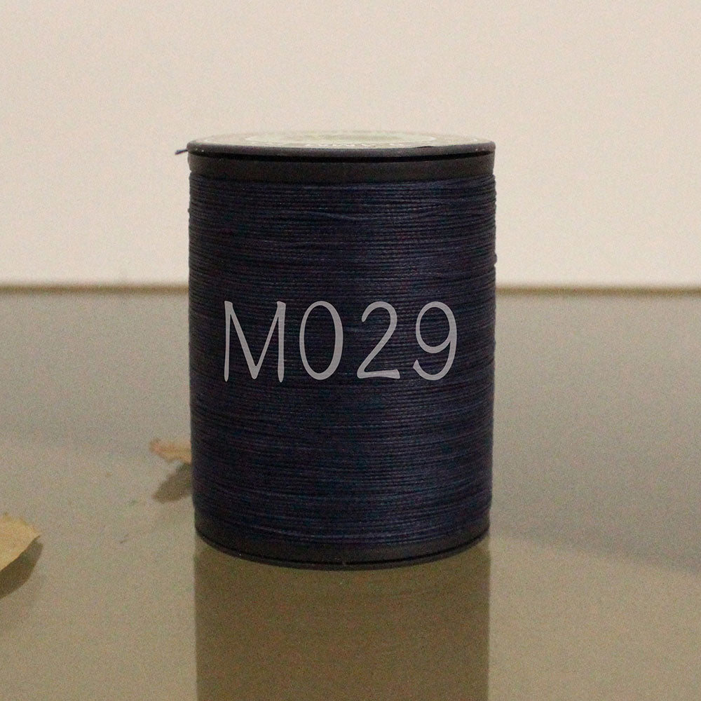 Hilo encerado profesional de dacrón de 0,4 mm y 225 m para coser a mano trabajos de cuero