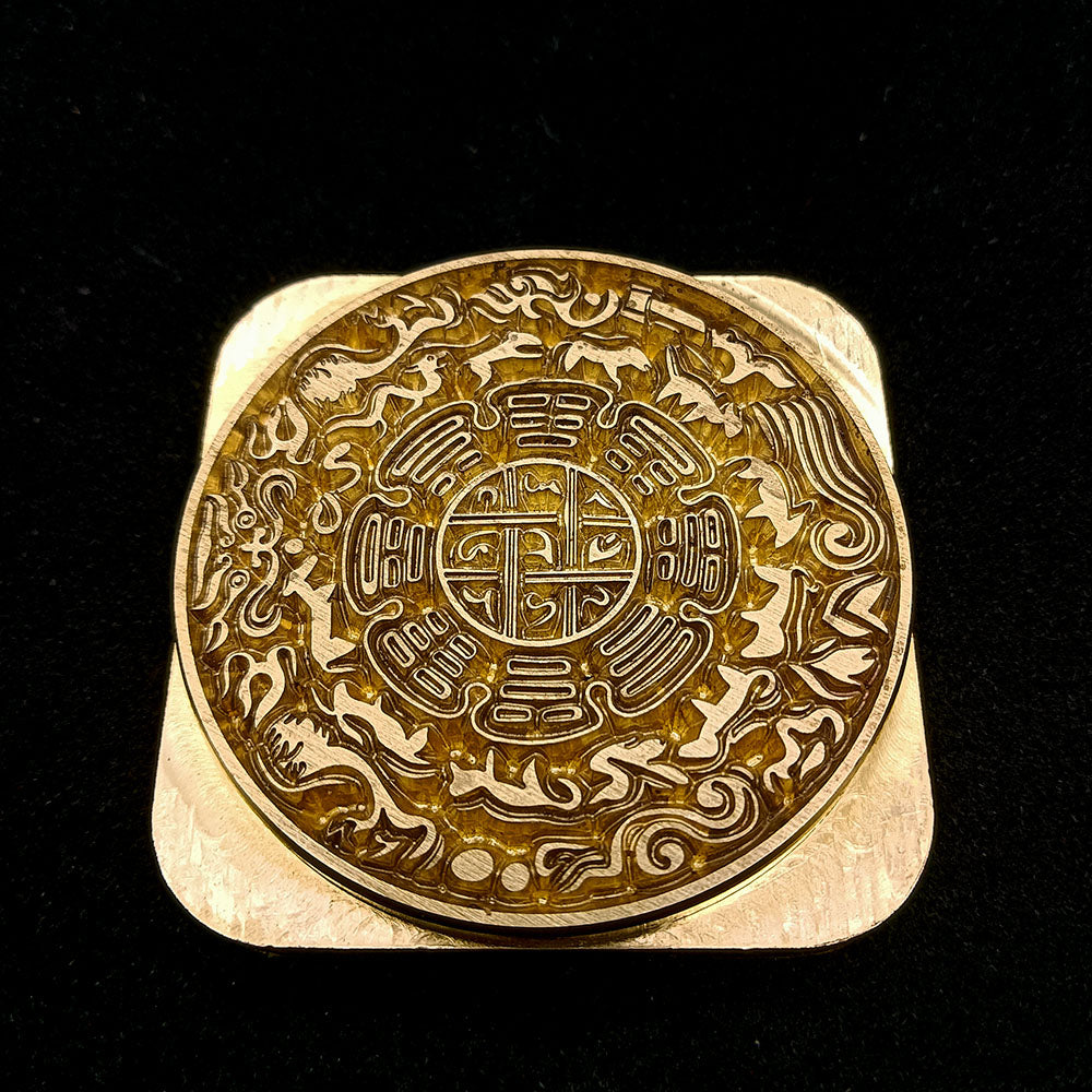 Sello de latón macizo hecho a medida para manualidades de cuero, carpintería, estampación de pasteles, herramientas de bricolaje