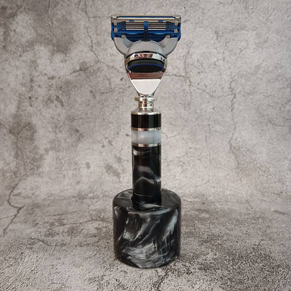 Custom made Resin Art Handle Razor Fit for Gillette Shaver Fusion 5 blades Gift