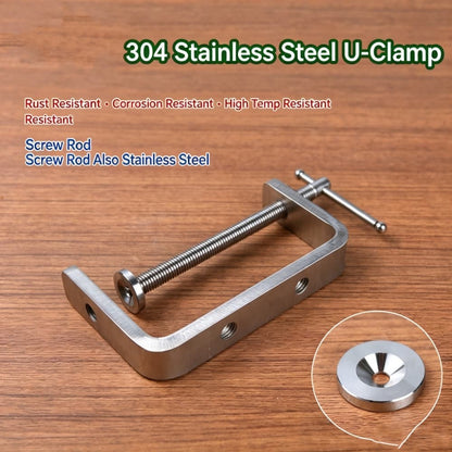 High Quality Stainless Steel G Clamp Leather Craft Woodwork C Joiner DIY Tools