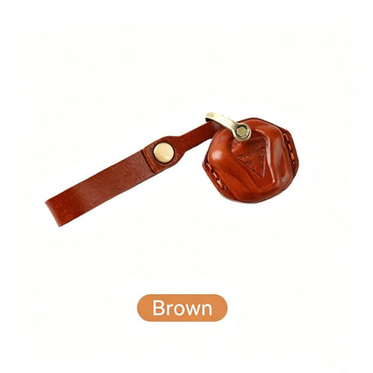 Genuine Leather Motorcycle Key Case for Triumph T100 T120 T900 Bobber