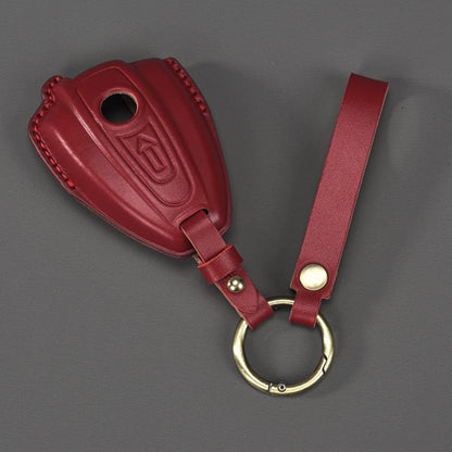 Handmade Genuine Leather Motorcycle Key Case for BMW R18