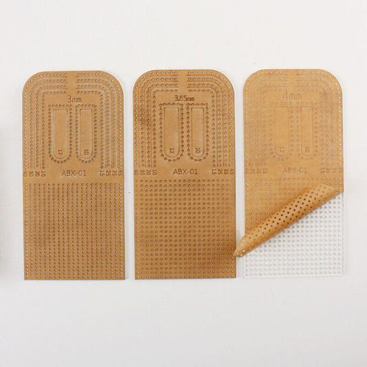 Leathercraft Acrylic Stitching Arc Gauge Chisels Spacing Ruller