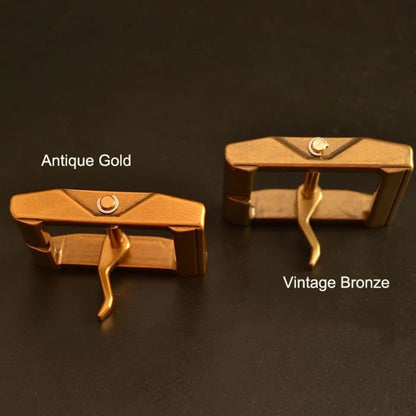Solid Brass Removable Pin Belt Buckle for Leather Belt Handmade Jeans Men's 38mm
