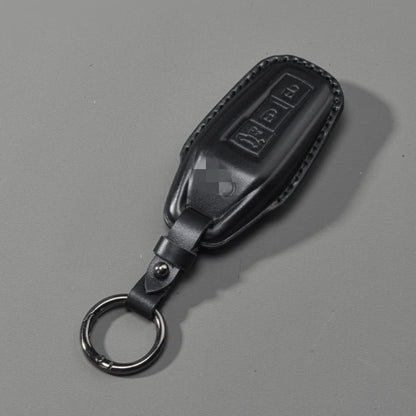 Handmade Genuine Leather Car Key Case for 2025 Audi A5L Q5L