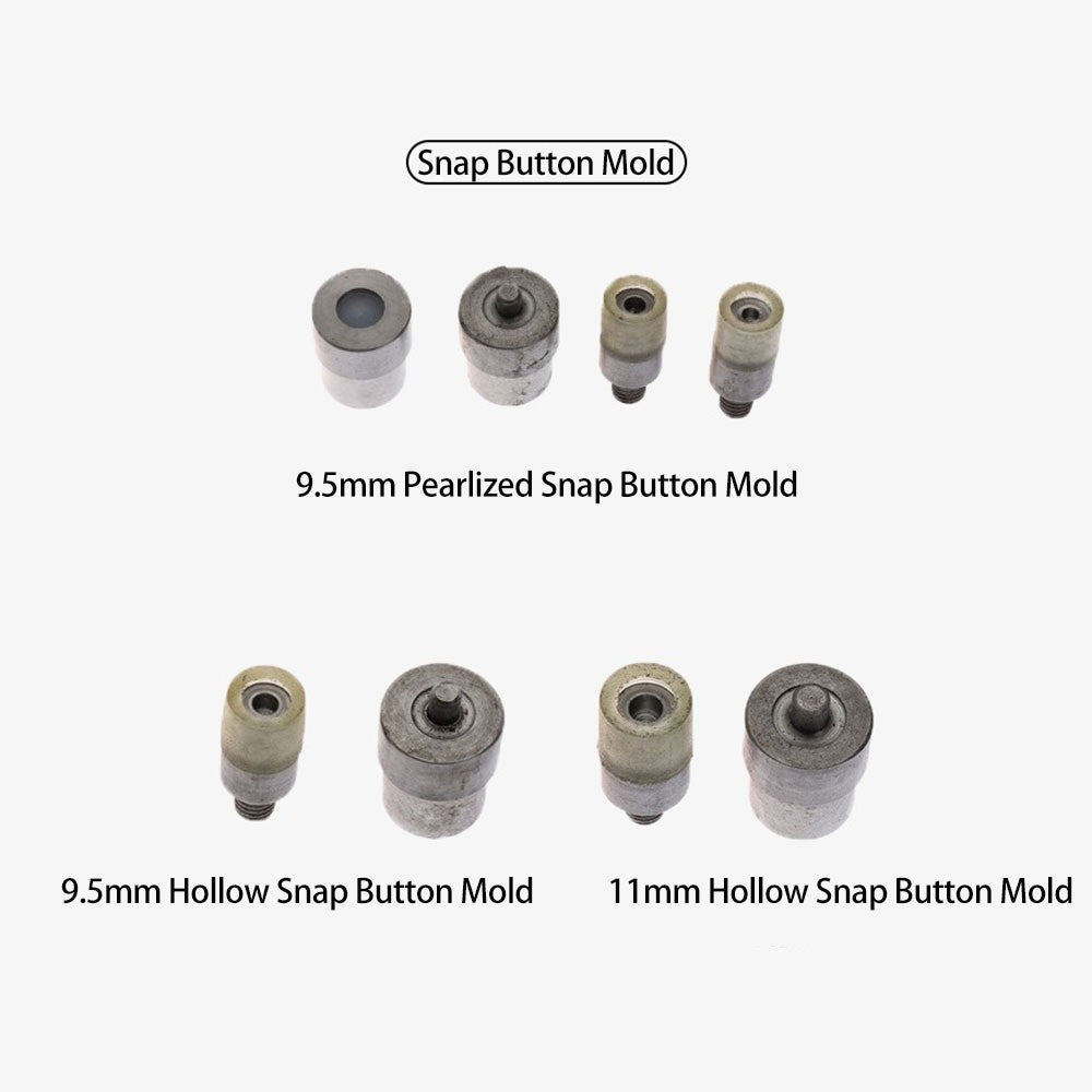 Manual Button Installation Machine Mute Stamping Snap Rivets Eyelet Mold Tools