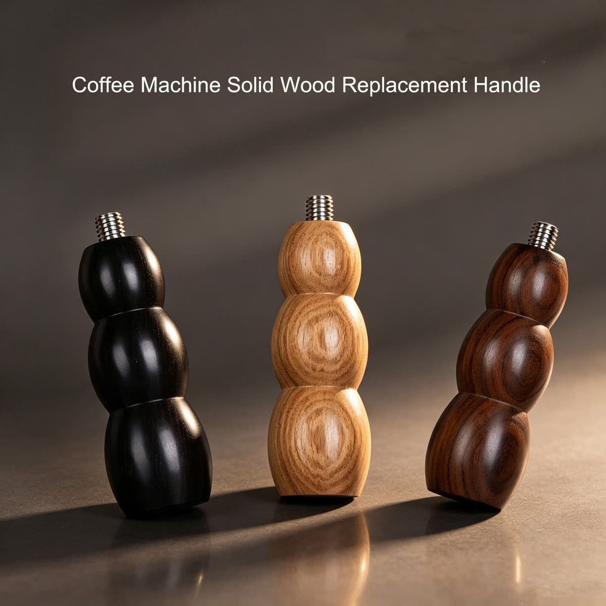 Universal Coffee Machine Wood Handle Replacement M10 M12 Rosewood Blackwood