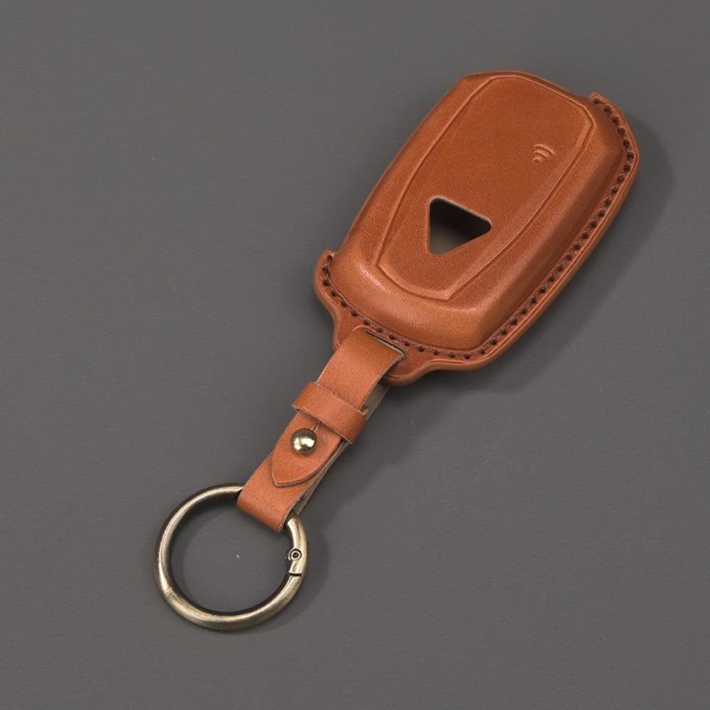 Genuine Leather Motorcycle Key Case for Triumph Scrambler 1200 XC XE Rocket
