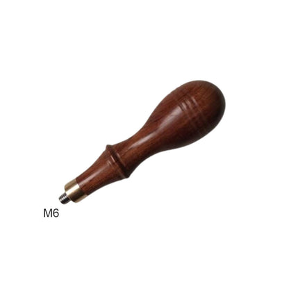Custom Made Wooden Handle Replacement With M6 Screw for Espresso Machine DIY
