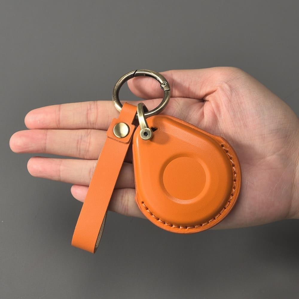 Vintage Leather Smart Key Case for Harley X48 883 Fat Boy Road Glide Motorcycle