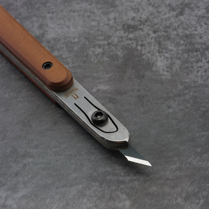 Professional Craft Knife Leather Carving Tool with Replaceable Blades for DIY