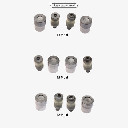 Manual Button Installation Machine Mute Stamping Snap Rivets Eyelet Mold Tools