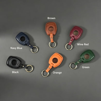 Genuine Leather Smart Key Case for 2025 Harley Pan America Sportster Fat Boy