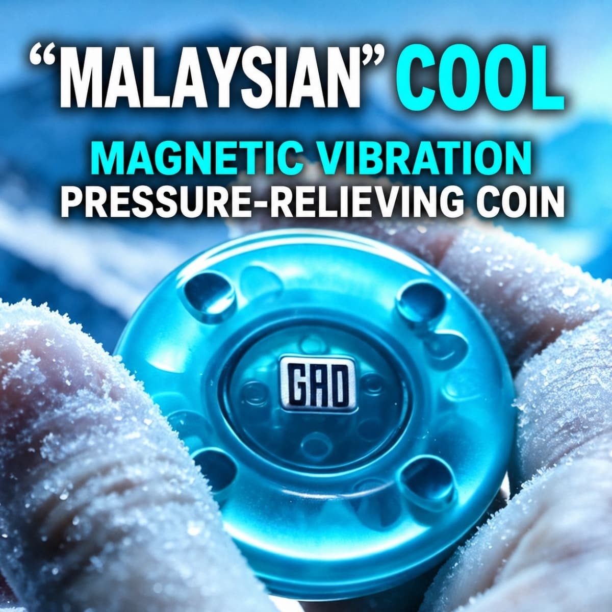 Crisp Vibration Fidget Toy PC Fridge Magnet Stress Relief Adult Desk Toy Gift