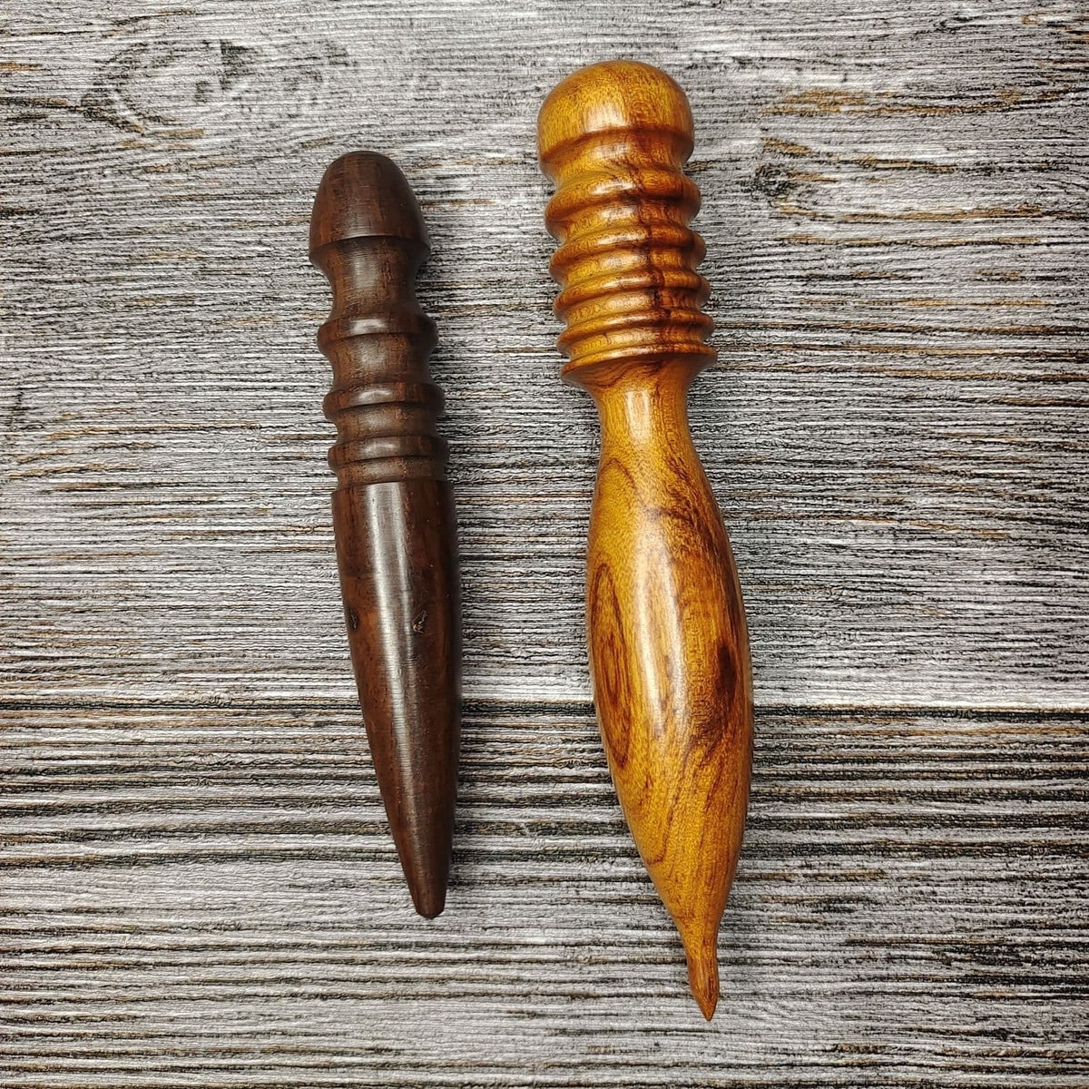 Blackwood Rosewood Edge Burnisher Multi-Size Grooves for Leathercraft Finishing