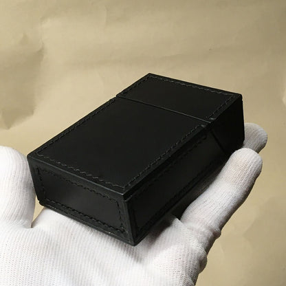 Handmade Custom Made Genuine Leather Cowhide Cigarette Case Pocket Holder Box