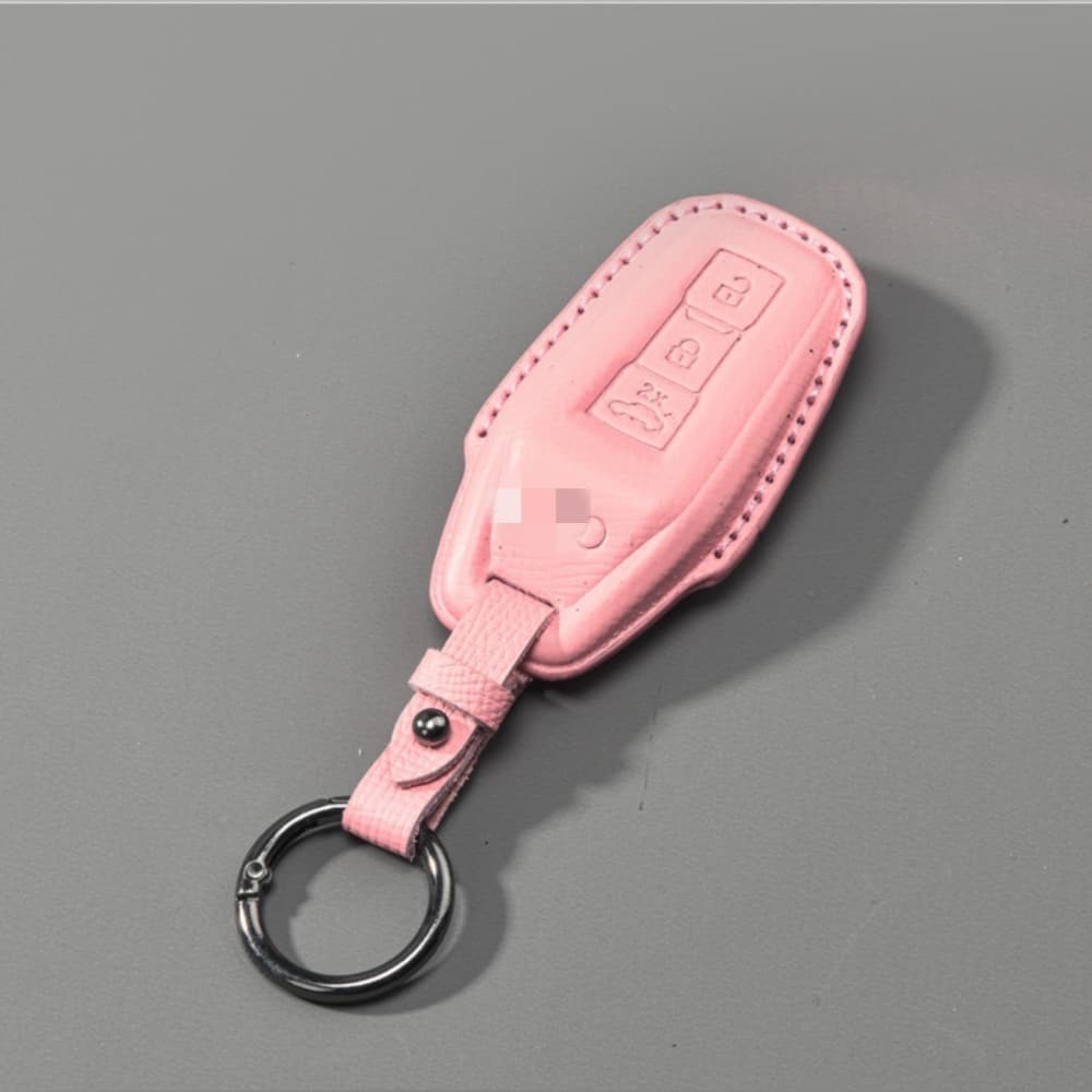 Handmade Genuine Leather Car Key Case for 2025 Audi A5L Q5L