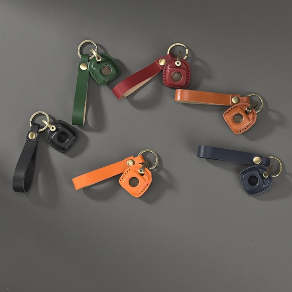 Genuine Leather Smart Key Case for 2025 Harley Pan America Sportster Fat Boy