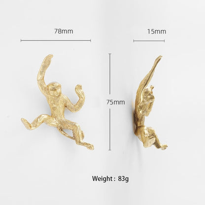 Animal Brass Cabinet Drawer Pull Handle Wardrobe Cupboard Furniture Hardware