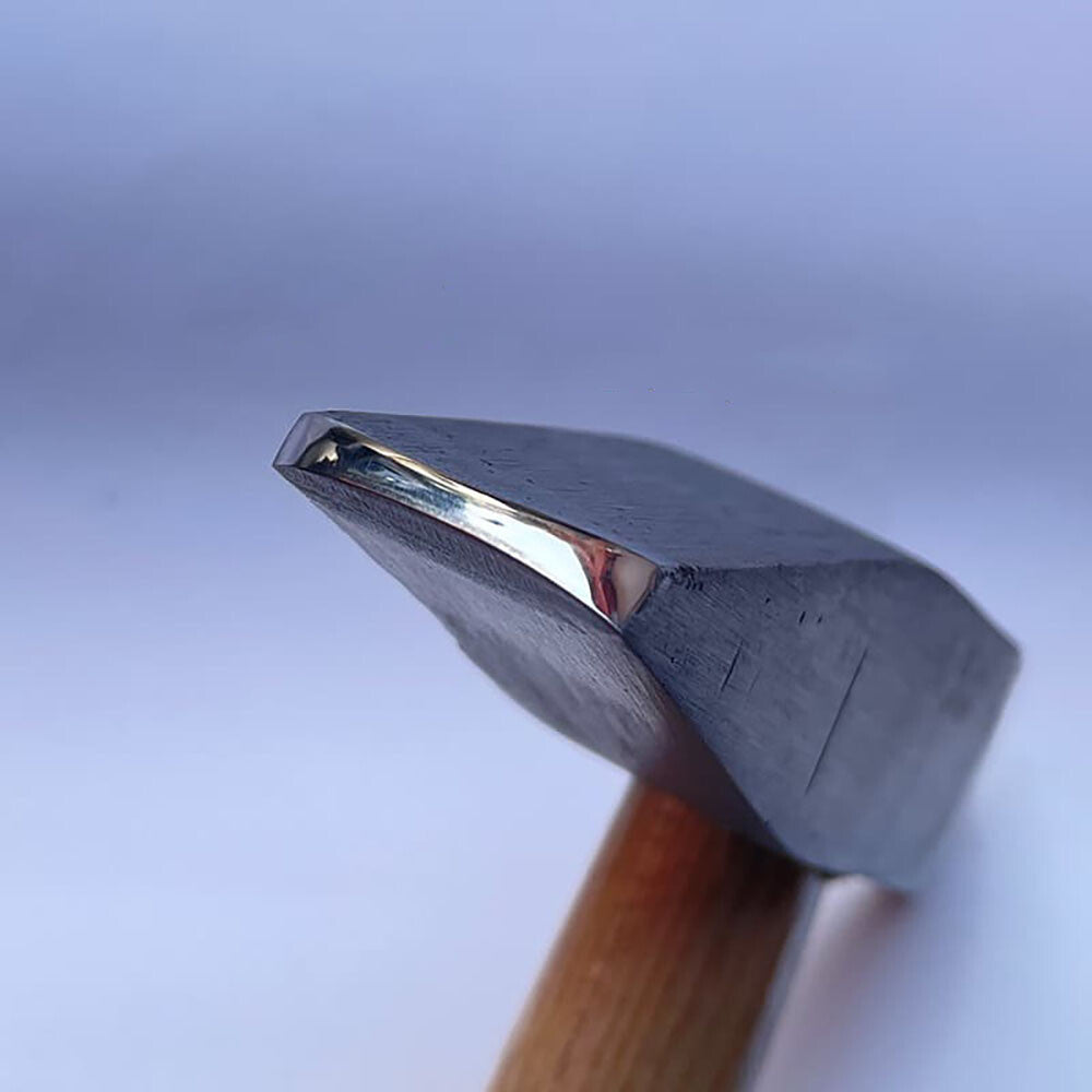 Double Head Hammer for Jewelry Texturing Gold Silver Copper Metalwork Crafting