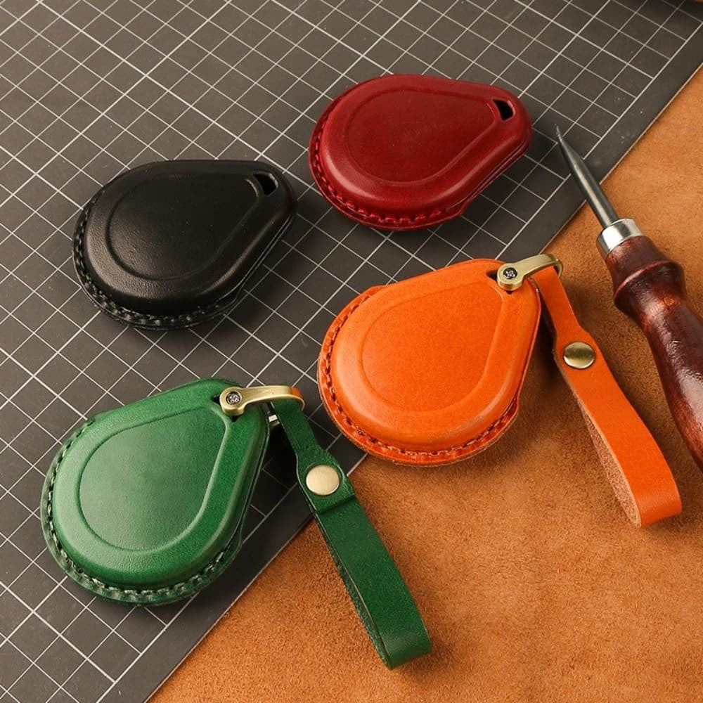 Vintage Genuine Leather Key Case for Harley X48 Street Glide