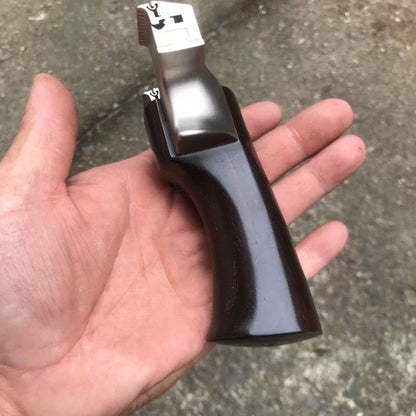 Flat Band Titanium Alloy Slingshot Quick Release Ebony Handle Outdoor Hunting