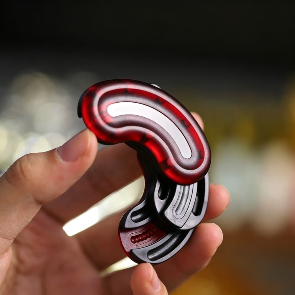 Mechanical Fidget Slider Card EDC Desk Toy Sensory Stress Relief Gadget