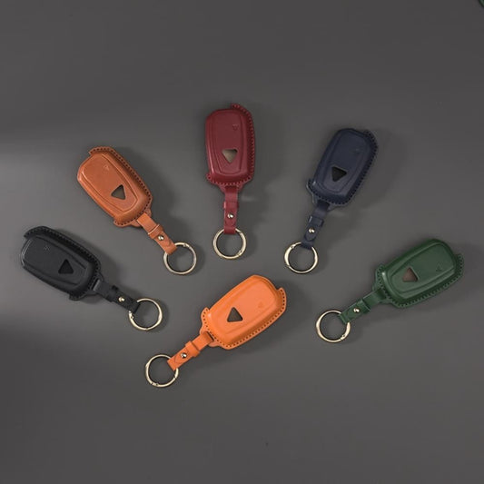 Genuine Leather Motorcycle Key Case for Triumph Scrambler 1200 XC XE Rocket