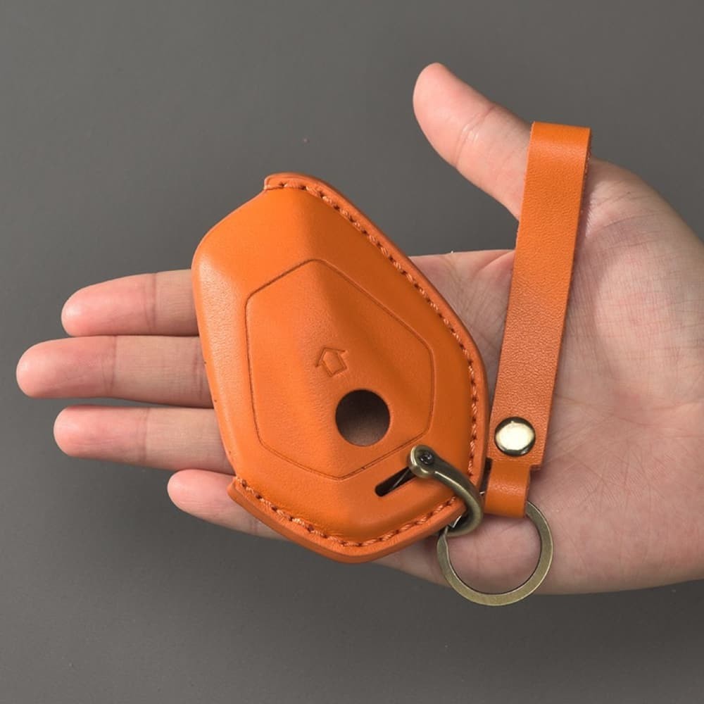 Handmade Leather Key Case for BMW R1300GS R12 Motorcycle