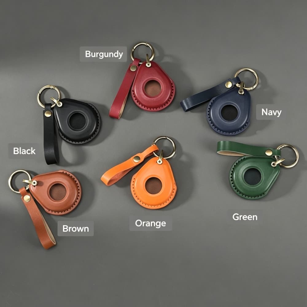 Vintage Leather Smart Key Case for Harley X48 883 Fat Boy Road Glide Motorcycle