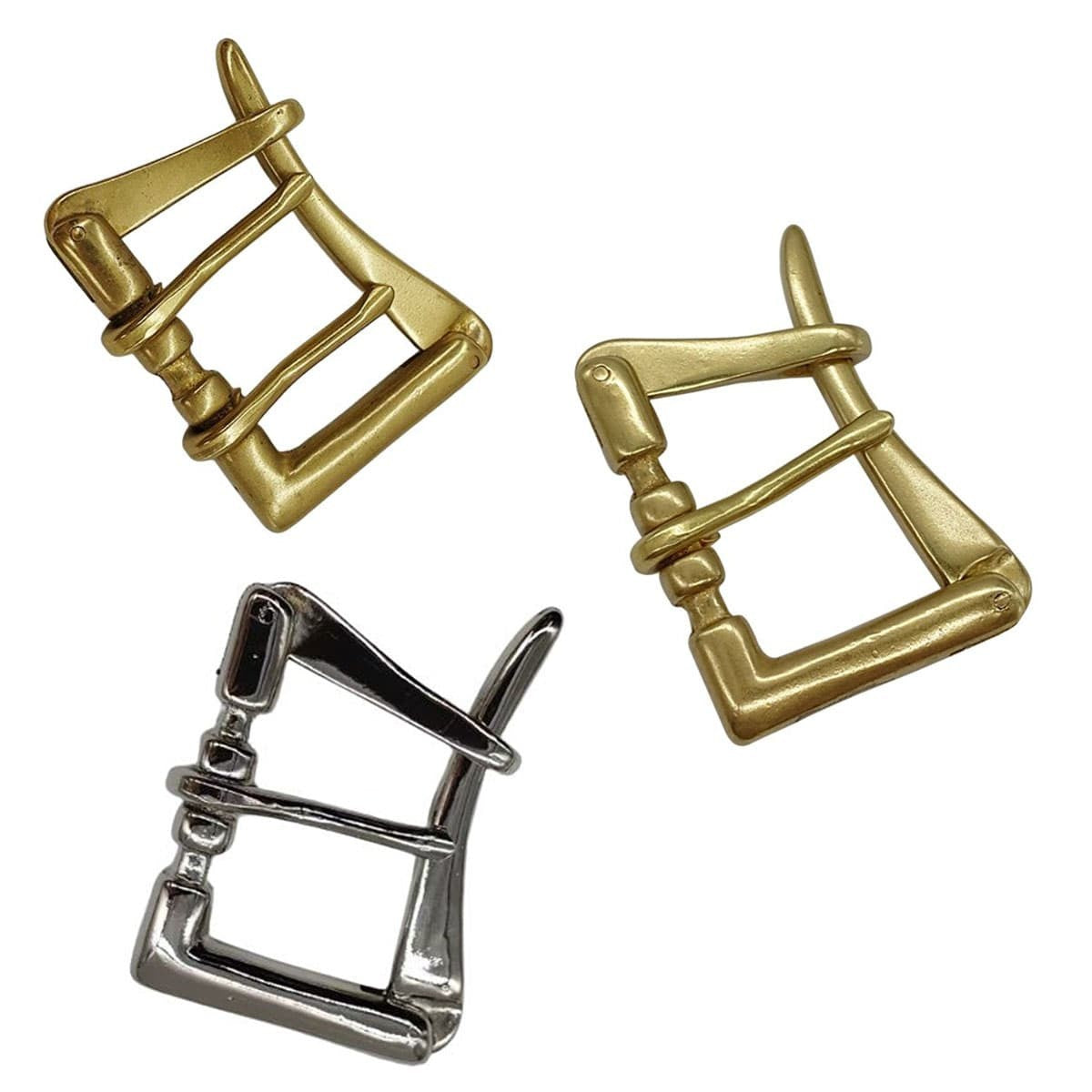 Solid Brass High End Casual Belt Buckle 40mm Pin Buckle Quick Release Accessory