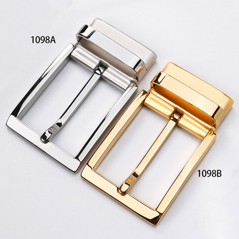 Solid 304 Stainless Steel Belt Buckle for Men Dress Belt DIY Leather Work Craft