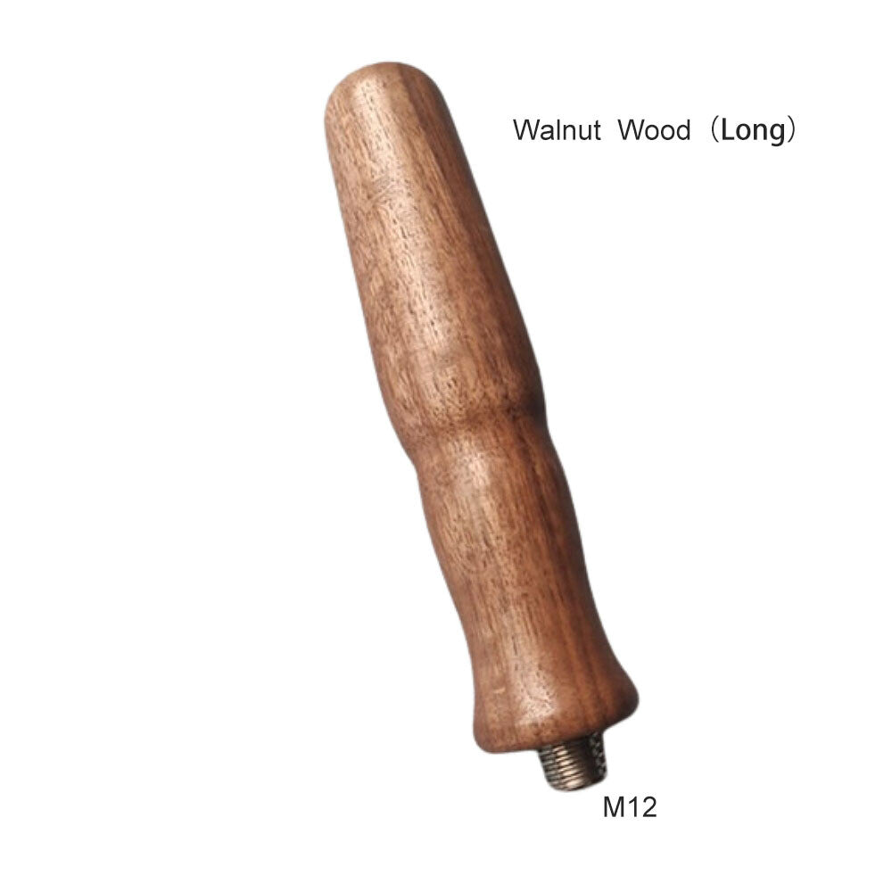 Custom Walnut or African Rosewood Grip DIY Wooden Handle for Espresso Machine