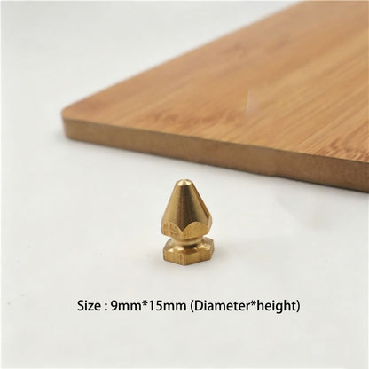 20pcs Solid Brass Pyramid Spikes Punk Rivets Studs Dog Collar Leather Craft DIY