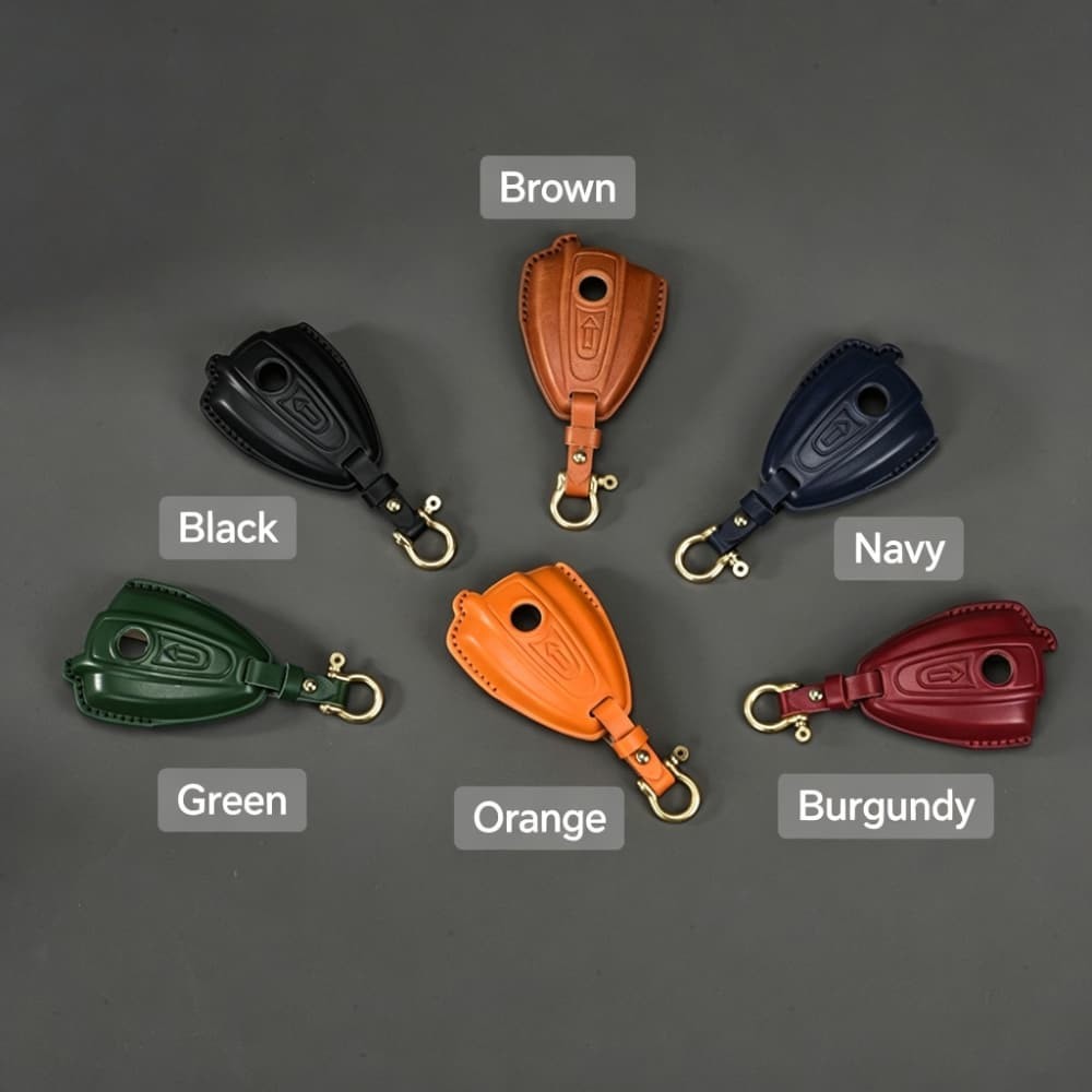 Handmade Genuine Leather Motorcycle Key Case for BMW R18
