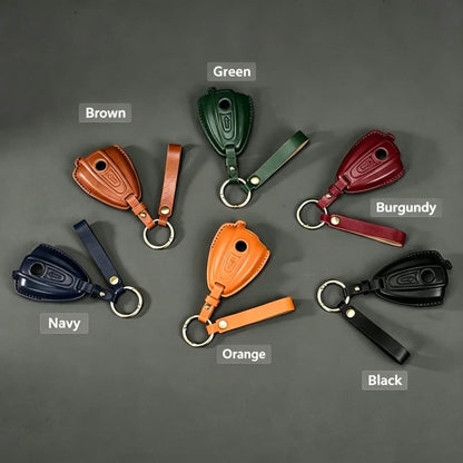 Handmade Genuine Leather Motorcycle Key Case for BMW R18