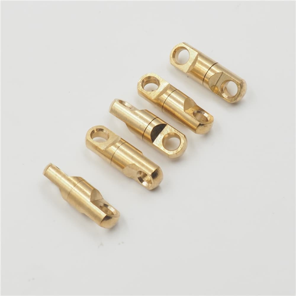 Solid Brass Swivel Figure 8 Ring Pet Leash Connector Bag Strap Hardware Link DIY