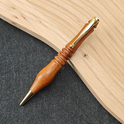 Ebony Wood Click Ballpoint Pen Creative Gift Wooden Pen Customizable Handmade