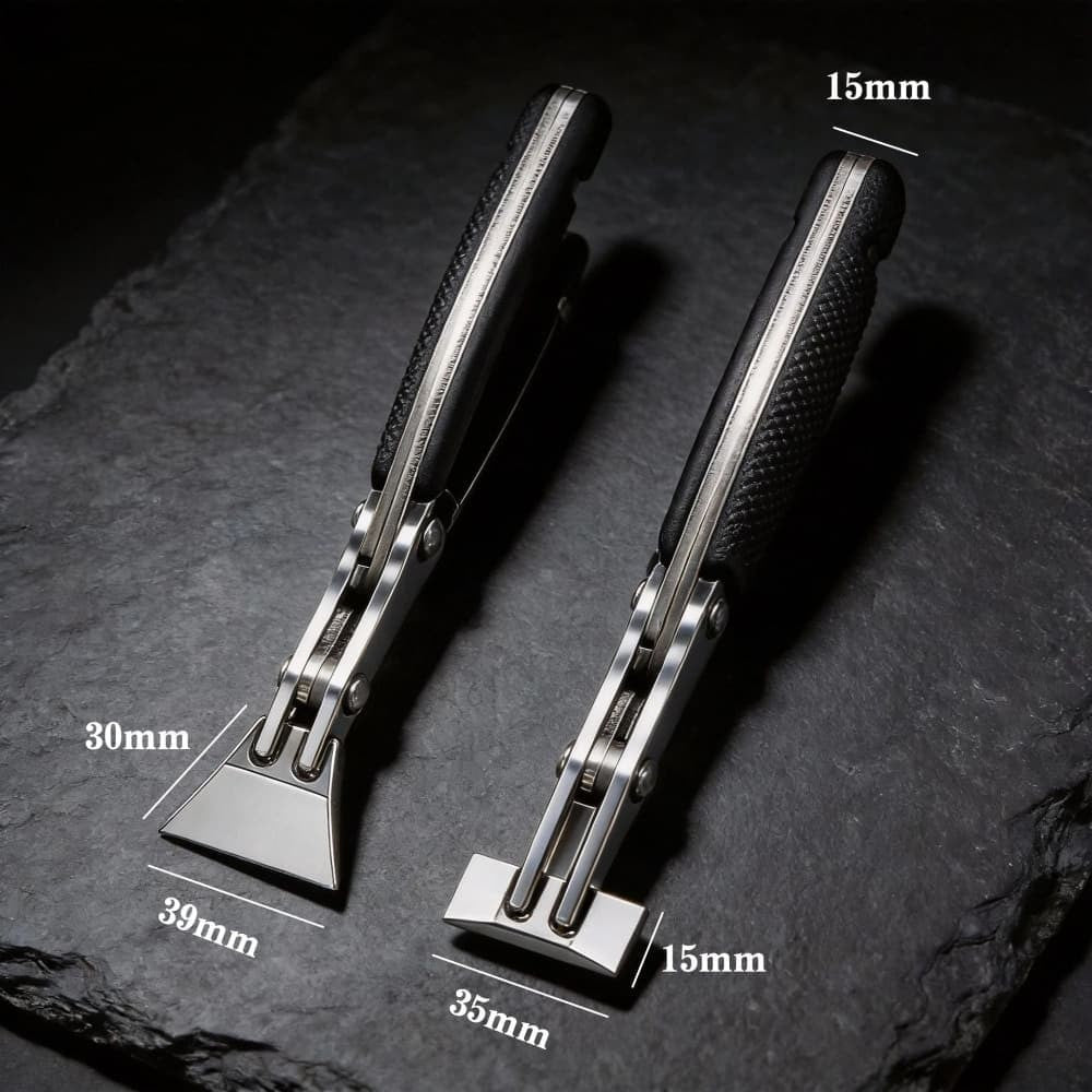 Leather Edge Pressing Pliers Flat Jaw Clamp Tool for DIY Leather Craft Work